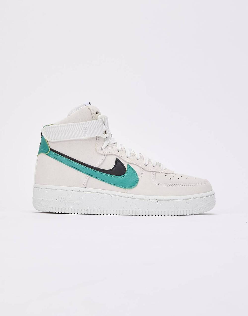 NEW NIKE women's air force 1 high se sneaker in neptune green